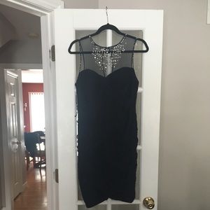 Navy blue dress